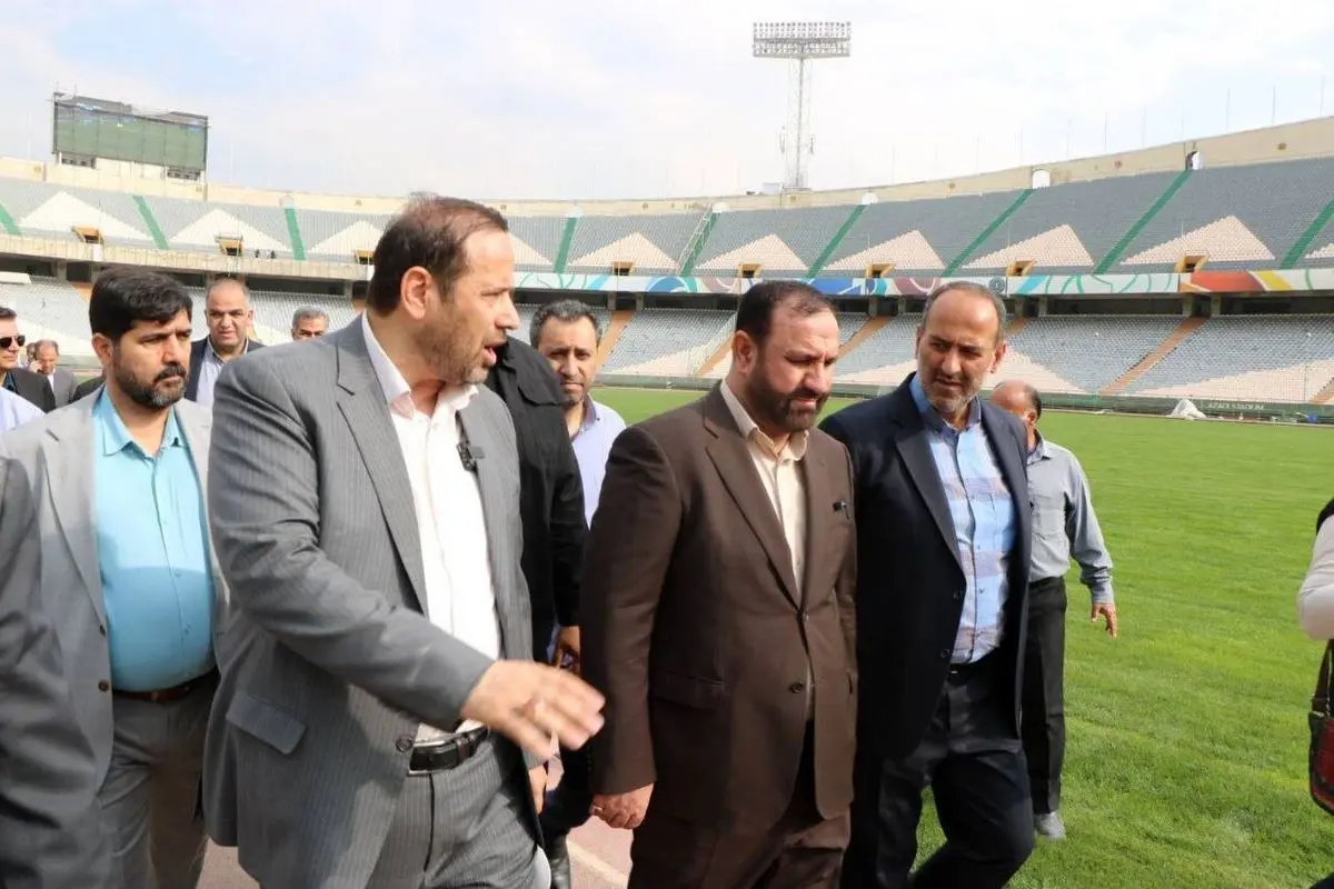 بازدید دادستان تهران از ورزشگاه آزادی
