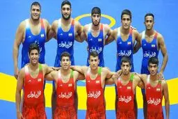 تیم ملی کشتی فرنگی جوانان ایران قهرمان جهان شد

