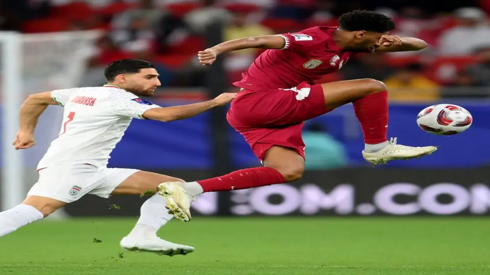 بازی ایران و قطر/ ایران ۲ - قطر ۳