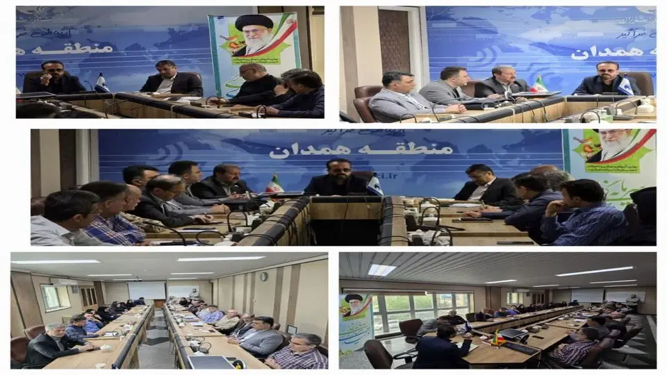 برگزاری جلسه هماهنگی توسعه FTTH در مخابرات منطقه همدان با حضور نمایندگان بازرسی مخابرات ایران