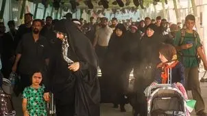 ازدحام شدید زائران در مرز مهران/ مسئولان چاره‌اندیشی کنند
