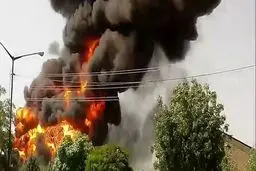 نشت گاز ؛ علت انفجار در محله جوانمرد قصاب