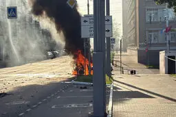 ۴۱ پهپاد اوکراین حمله کردند ۳ روسی زخمی شد