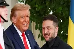 زلنسکی برای دیدار با ترامپ مربی داشت / ۱۱ بار تشکر در ۴ دقیقه