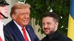 زلنسکی برای دیدار با ترامپ مربی داشت / ۱۱ بار تشکر در ۴ دقیقه