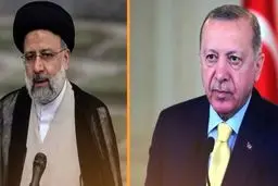 گفت‌وگوی تلفنی اردوغان و رئیسی درباره بحران غزه و رسیدن به راه‌حل 