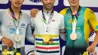 قهرمانی رکابزن ایرانی در آسیا با امکانات صفر
