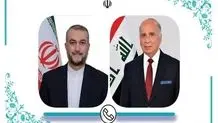 Iranian FM meets Iraqi counterpart in Baghdad