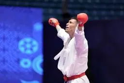صعود نعمتی به فینال لیگ جهانی کاراته