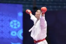 صعود نعمتی به فینال لیگ جهانی کاراته