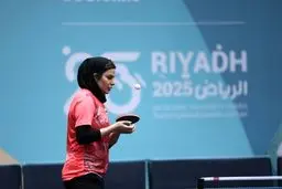 صعود تیم ملی تنیس روی میز زنان ایران به جمع ۸ تیم برتر