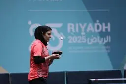 صعود تیم ملی تنیس روی میز زنان ایران به جمع ۸ تیم برتر