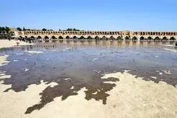 رسیدن آب زاینده‌رود به زمین‌های کشاورزی شرق اصفهان/ ویدیو