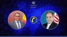 گفت‌وگوی تلفنی وزرای امور خارجه جمهوری اسلامی ایران و سریلانکا