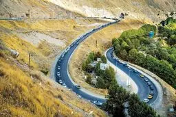 جاده چالوس به‌طور کامل بسته می‌شود
