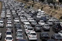 ترافیک سنگین در ورودی‌های شرقیِ تهران