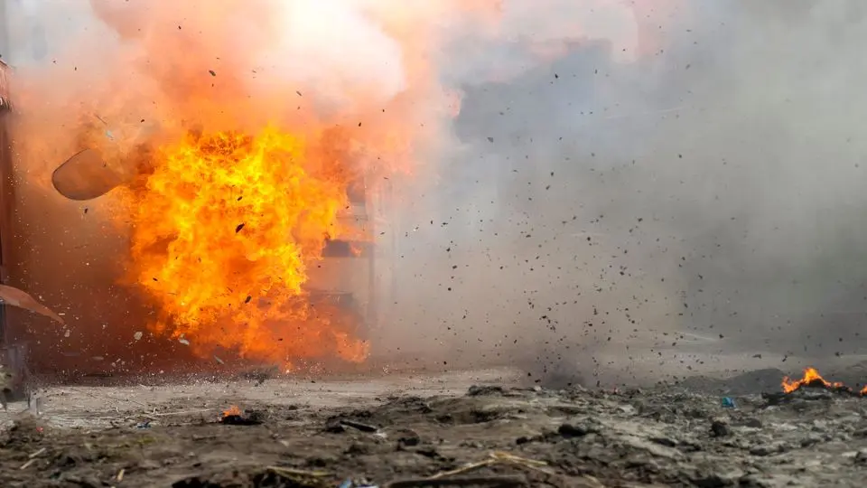 انفجار مهیب در نزدیکی فرودگاه اربیل
