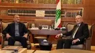 دیدار حسین امیرعبداللهیان با نخست وزیر لبنان
