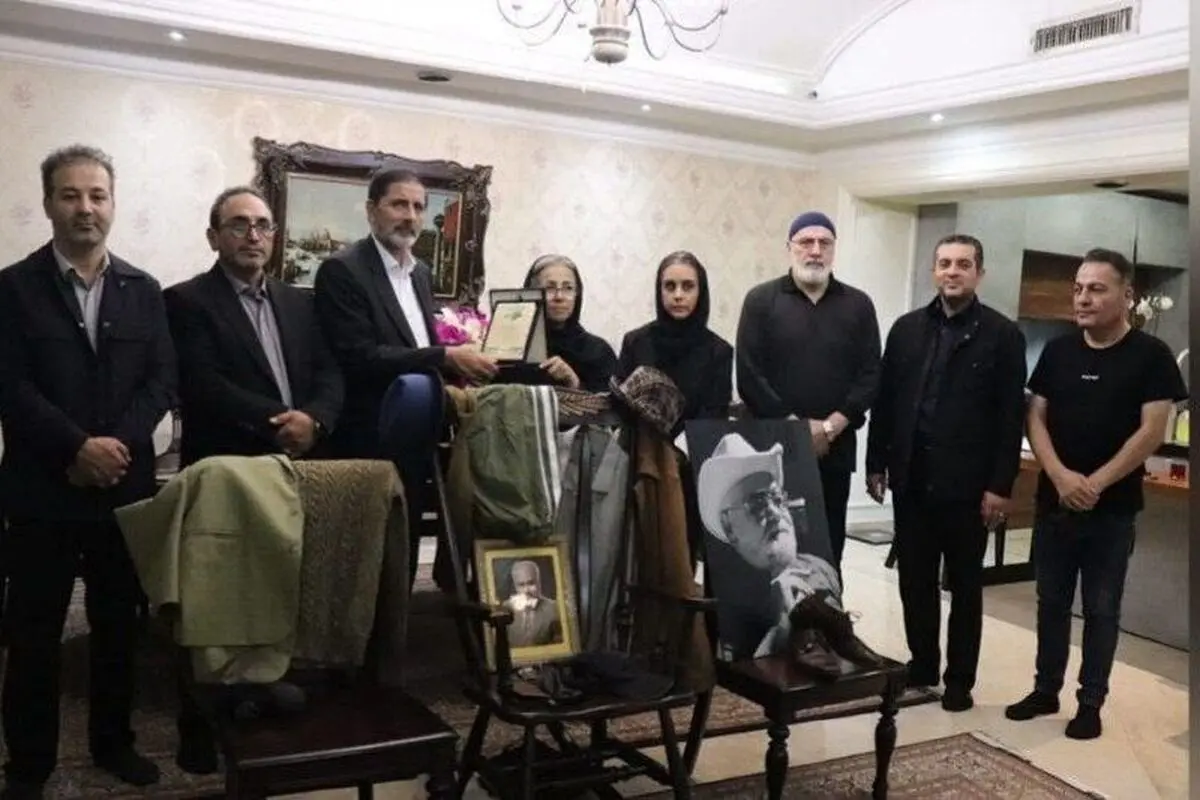 یادگاری های اکبر عبدی به اردبیل رفت 