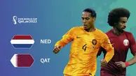 آمارهای هلندی‌ها بهتر از قطر