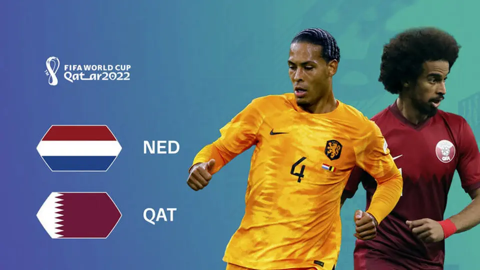 ترکیب دو تیم ملی فوتبال قطر و هلند اعلام شد