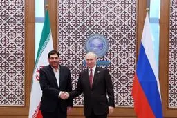 دیدار و گفتگوی امروز «ولادیمیر پوتین» و «محمد مخبر» درباره چه بود؟/ عکس