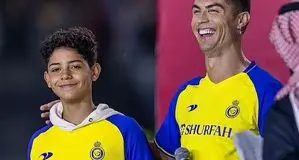 سخنی با پسر رونالدو )جونیور(

