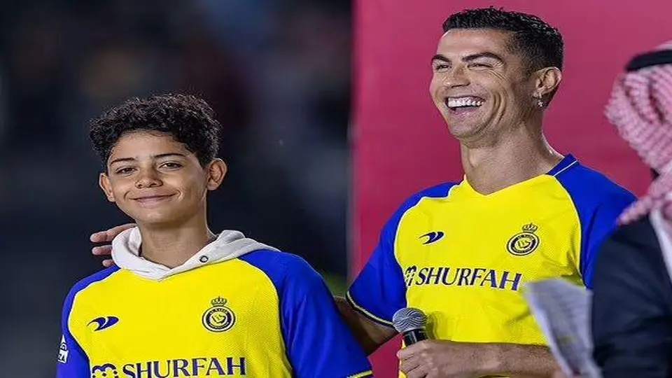 سخنی با پسر رونالدو )جونیور(