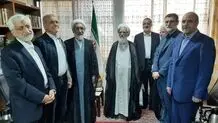 دیدار ۶ کاندیدای انتخابات ریاست جمهوری با رئیس مجلس خبرگان