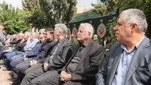 پیکر قاسم‌زاده تشییع شد + ویدیو نماز خاتمی 