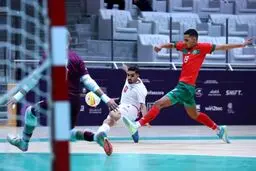 فوتسال ایران گل کاشت/ عبور از قهرمان آفریقا