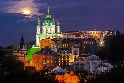 کلیسای اندروی مقدس، کی‌یف، اوکراین