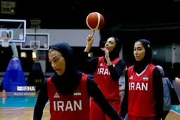 فوز منتخب إیران لکرة السلة للسیدات على الأردن