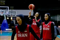 فوز منتخب إیران لکرة السلة للسیدات على الأردن