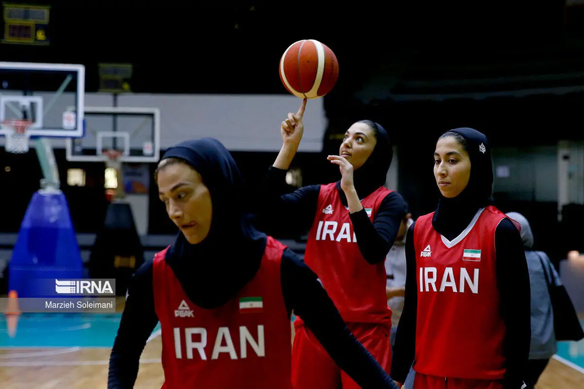 فوز منتخب إیران لکرة السلة للسیدات على الأردن