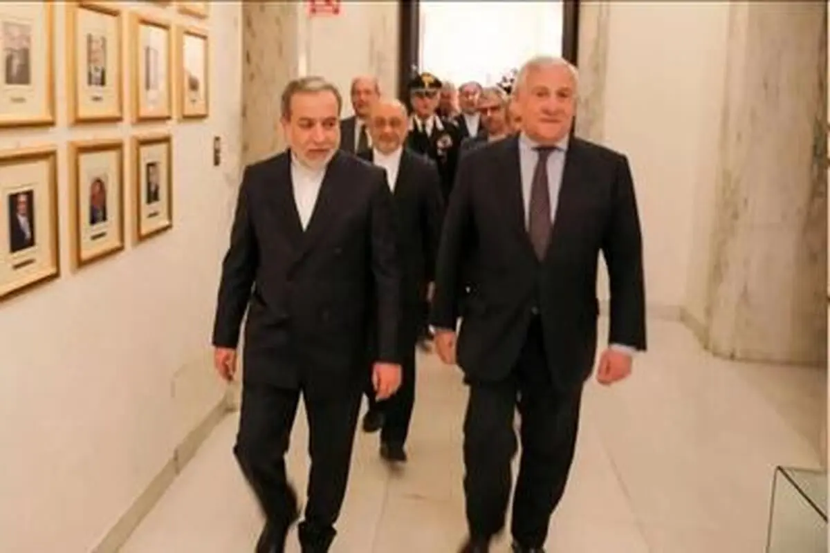 وزیر امورخارجه ایران با  همتای  ایتالیایی‌اش گفتگو کرد 