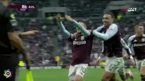 گل دوم استون‌ویلا به تاتنهام را ببینید + ویدیو