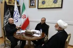 عکسی که ایرنا از سران قوا در بیت‌رهبری منتشر کرد 