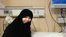 دختر سردار سلامی به بیمارستان رفت + عکس