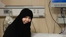 دختر سردار سلامی به بیمارستان رفت + عکس