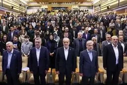 اولین تصاویر از حضور پزشکیان در مراسم آغاز سال تحصیلی دانشگاه‌ها + عکس 