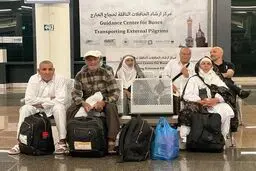 عملیات خروج  حاجیان ایرانی آغاز شد

