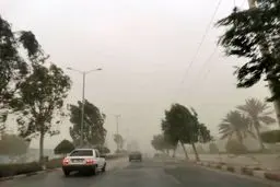 سرعت تندباد در اردبیل به ۱۰۸ کیلومتر بر ساعت رسید/ ویدیو
