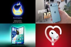 آیفون ایر باریک‌ترین گوشی تاریخ اپل معرفی شد