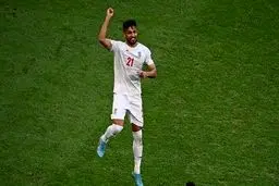 محبی بهترین بازیکن دیدار ایران - ژاپن شد 