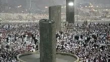رمی جمرات حجاج در عربستان + ویدیو