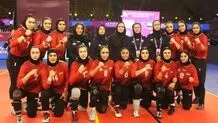 دختران کبدی‌کار ایران سوم جهان شدند