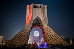 تصاویری از برج آزادی در جشن نوروز