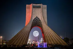 تصاویری از برج آزادی در جشن نوروز
