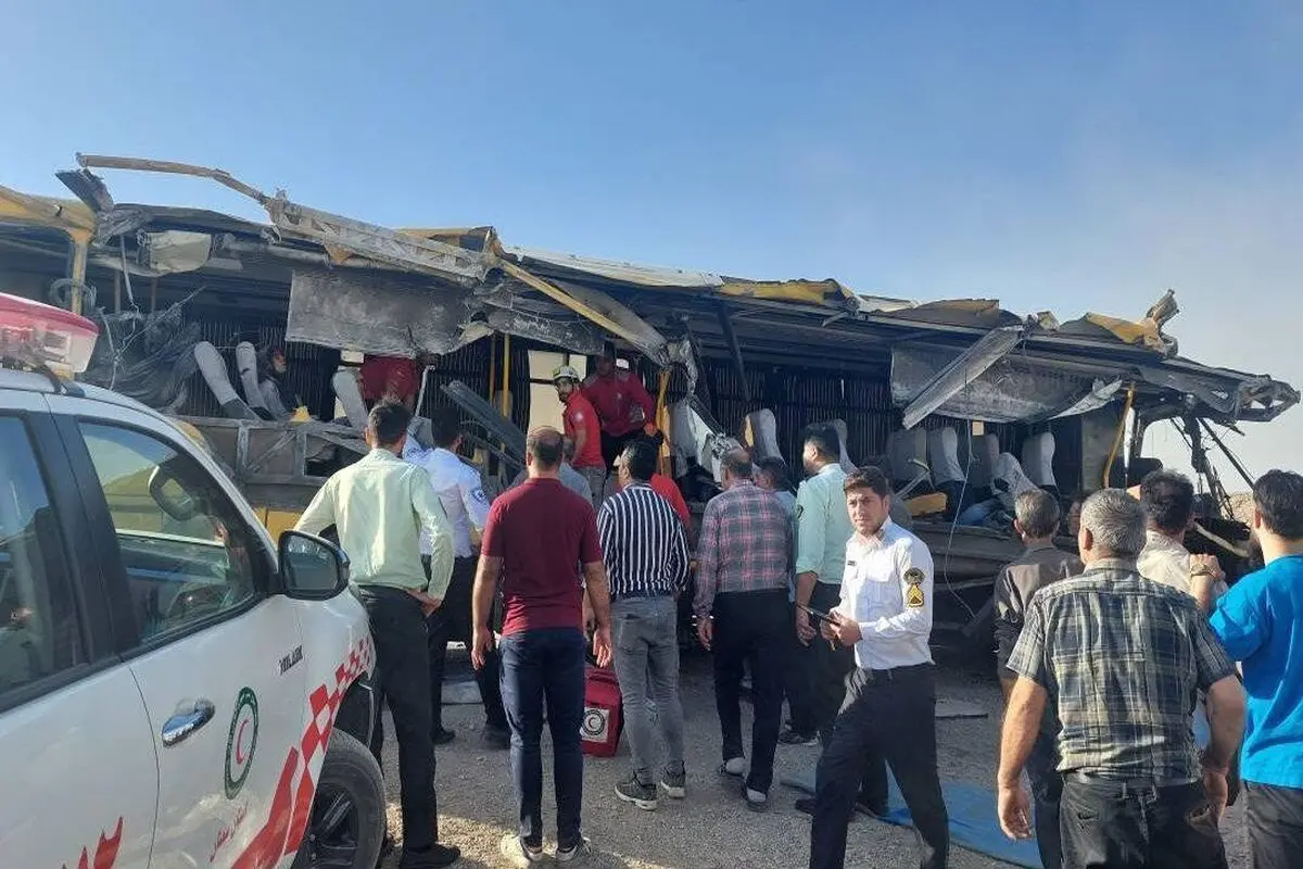 علت واژگونی مرگبار اتوبوس در محور اصفهان ـ نطنز چه بود؟


